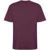 Koszulka Bull, unisex, oversize, z krótkim rękawem P109960C plum red