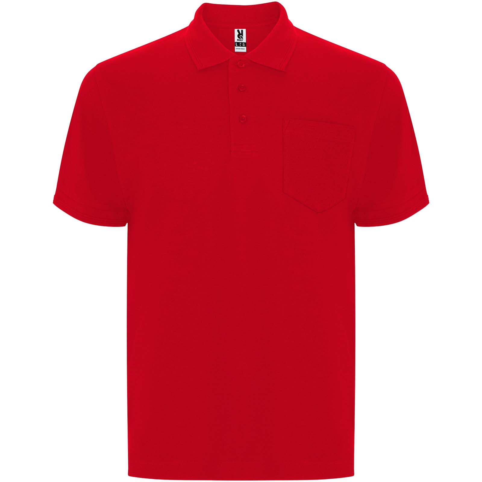 Centauro Premium koszulka polo unisex z krótkim rękawem P099088C czerwony