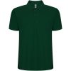 Pegaso Premium koszulka męska polo z krótkim rękawem P099565C butelkowa zieleń