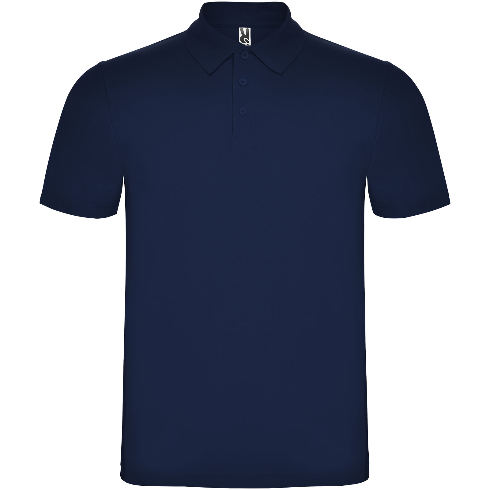 Austral koszulka polo unisex z krótkim rękawem P077588C navy blue