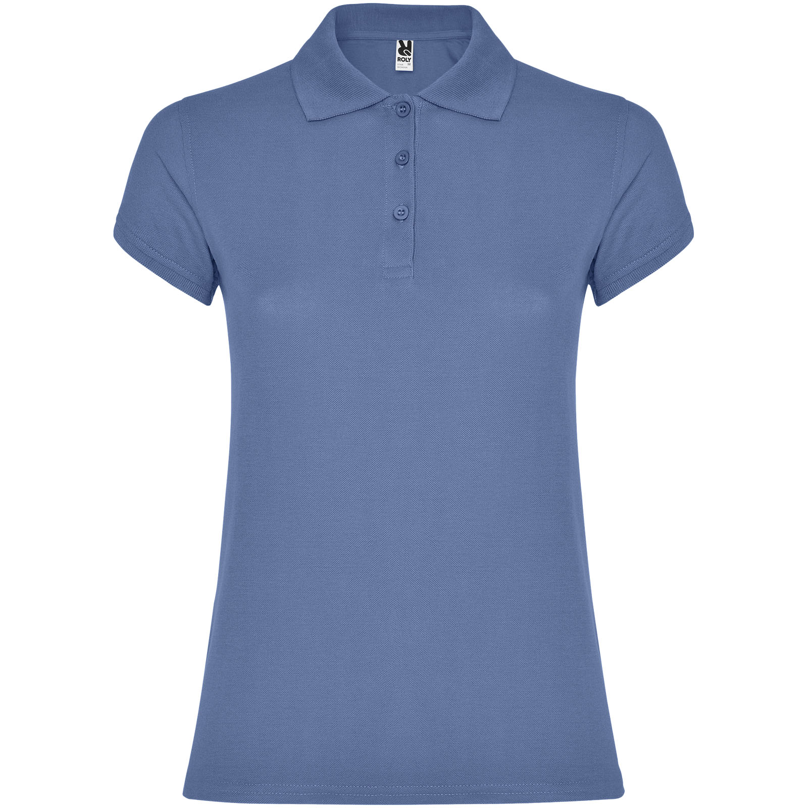 Star koszulka damska polo z krótkim rękawem P081330C riviera blue