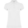 Star koszulka damska polo z krótkim rękawem P081330C biały