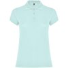 Star koszulka damska polo z krótkim rękawem P081330C zielony miętowy