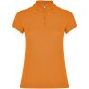 Star koszulka damska polo z krótkim rękawem P081330C pomarańczowy