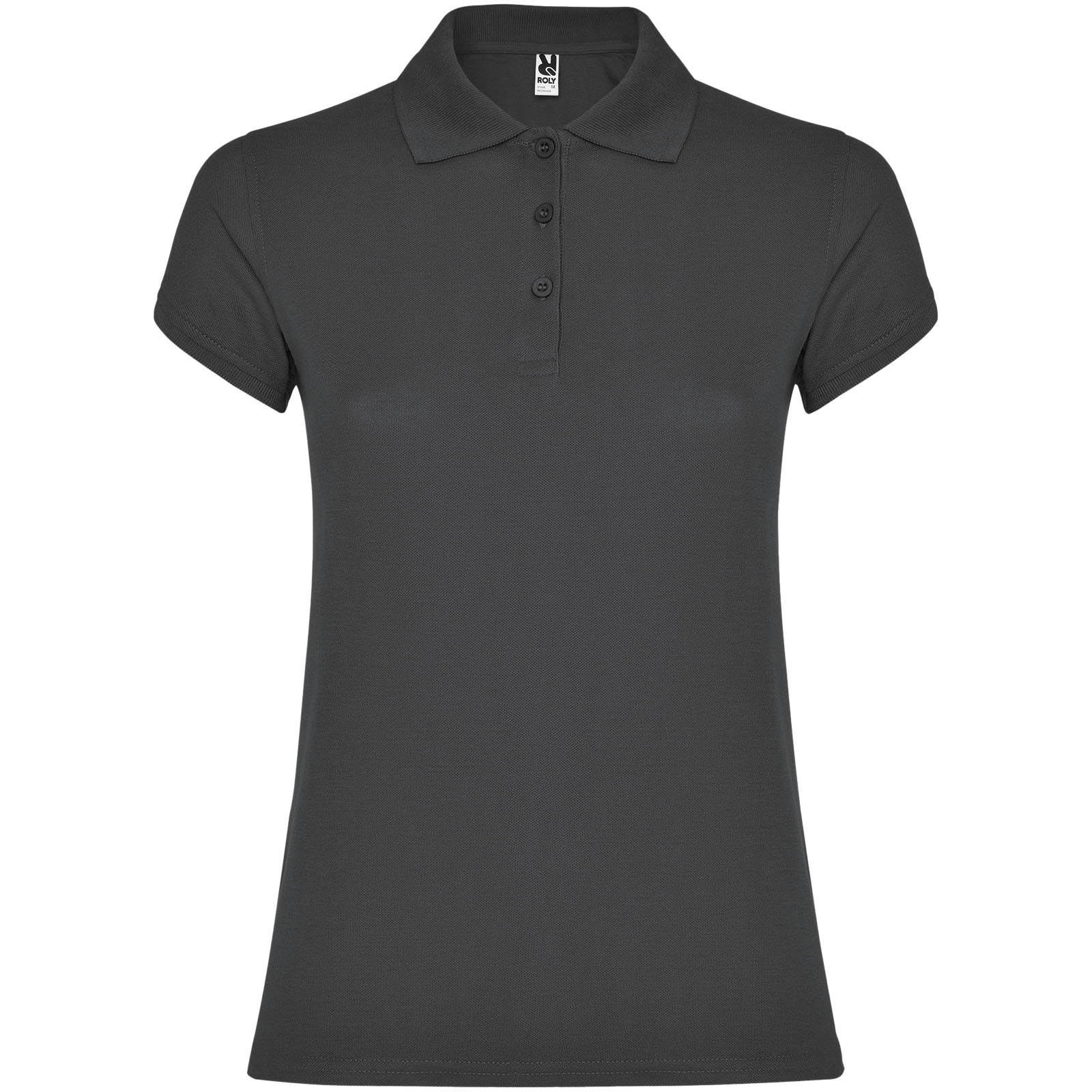 Star koszulka damska polo z krótkim rękawem P081330C dark lead