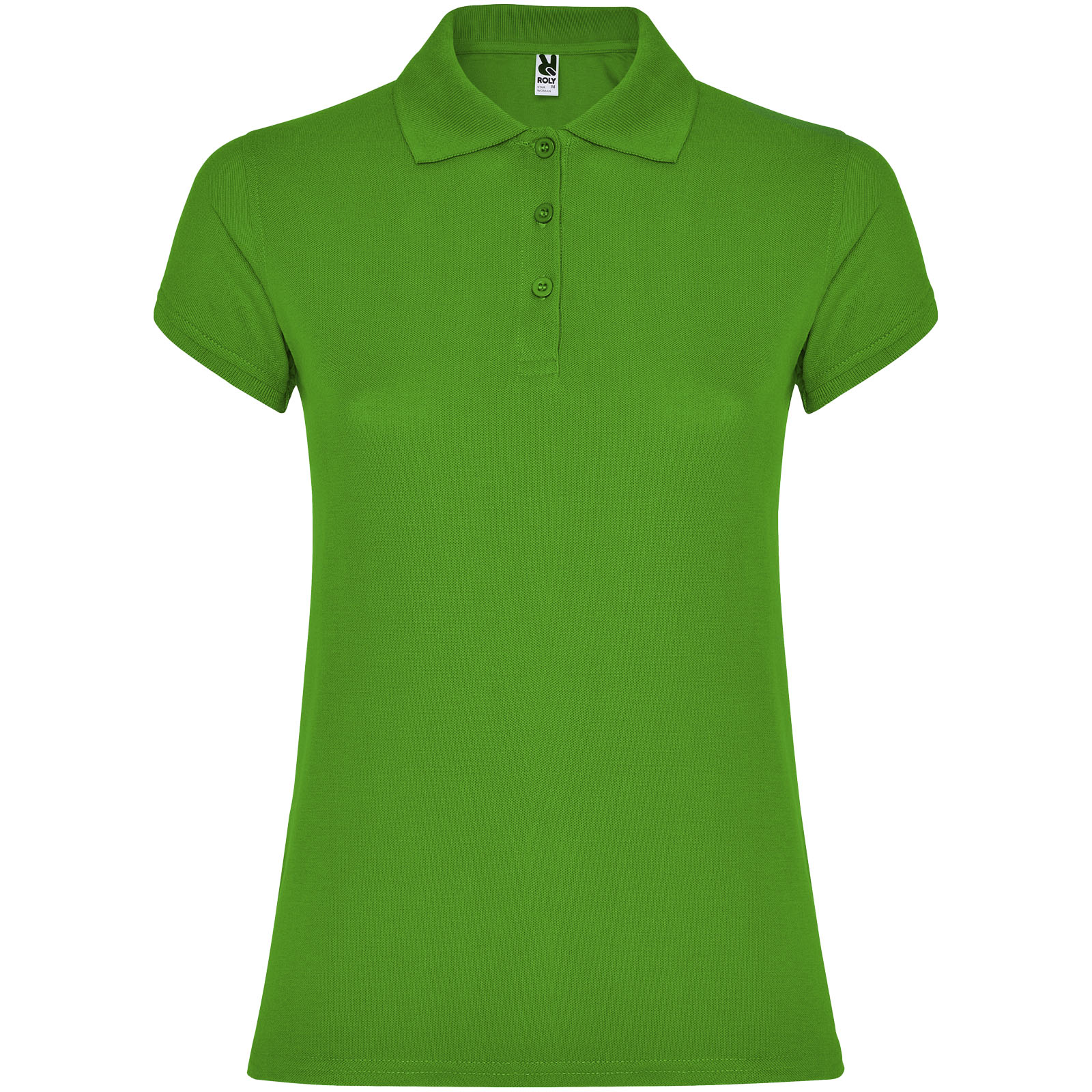 Star koszulka damska polo z krótkim rękawem P081330C grass green