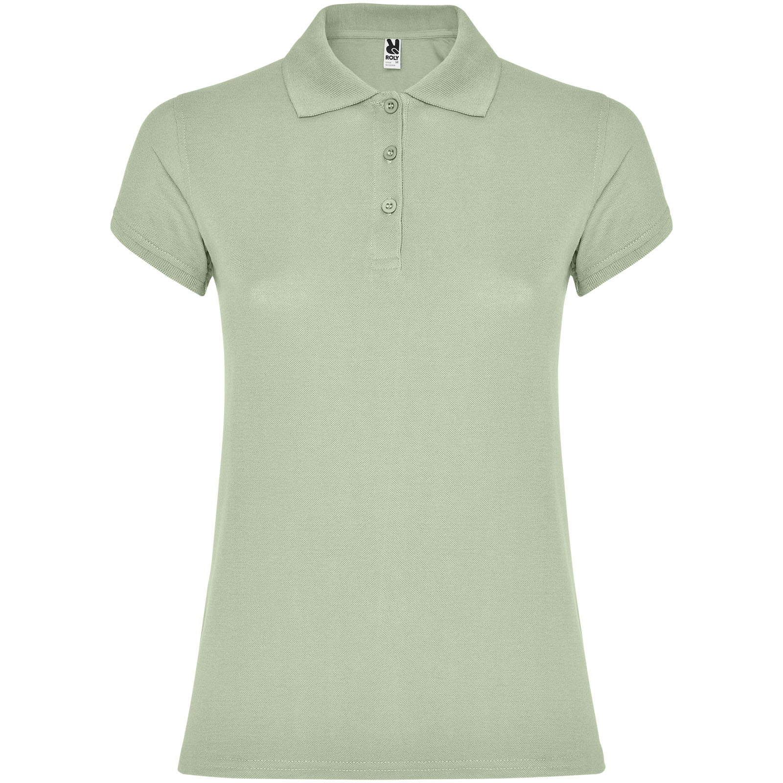 Star koszulka damska polo z krótkim rękawem P081330C mist green