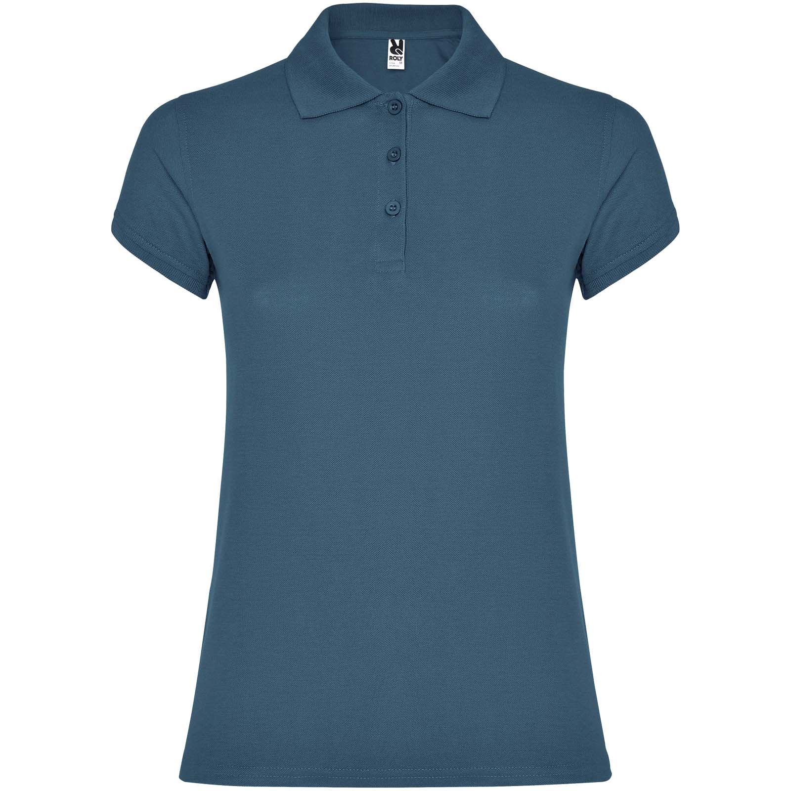 Star koszulka damska polo z krótkim rękawem P081330C storm blue