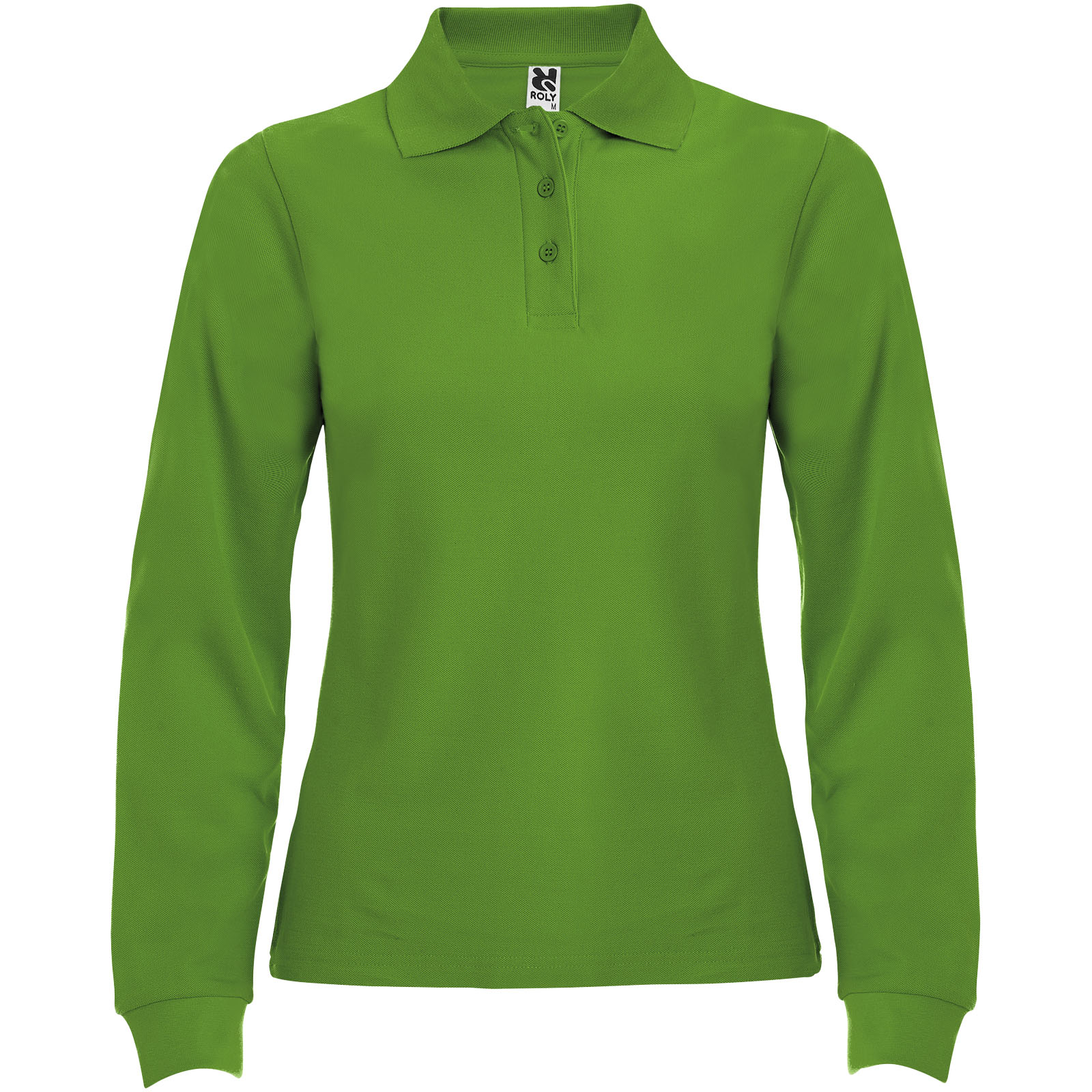 Estrella koszulka damska polo z długim rękawem P079103C grass green