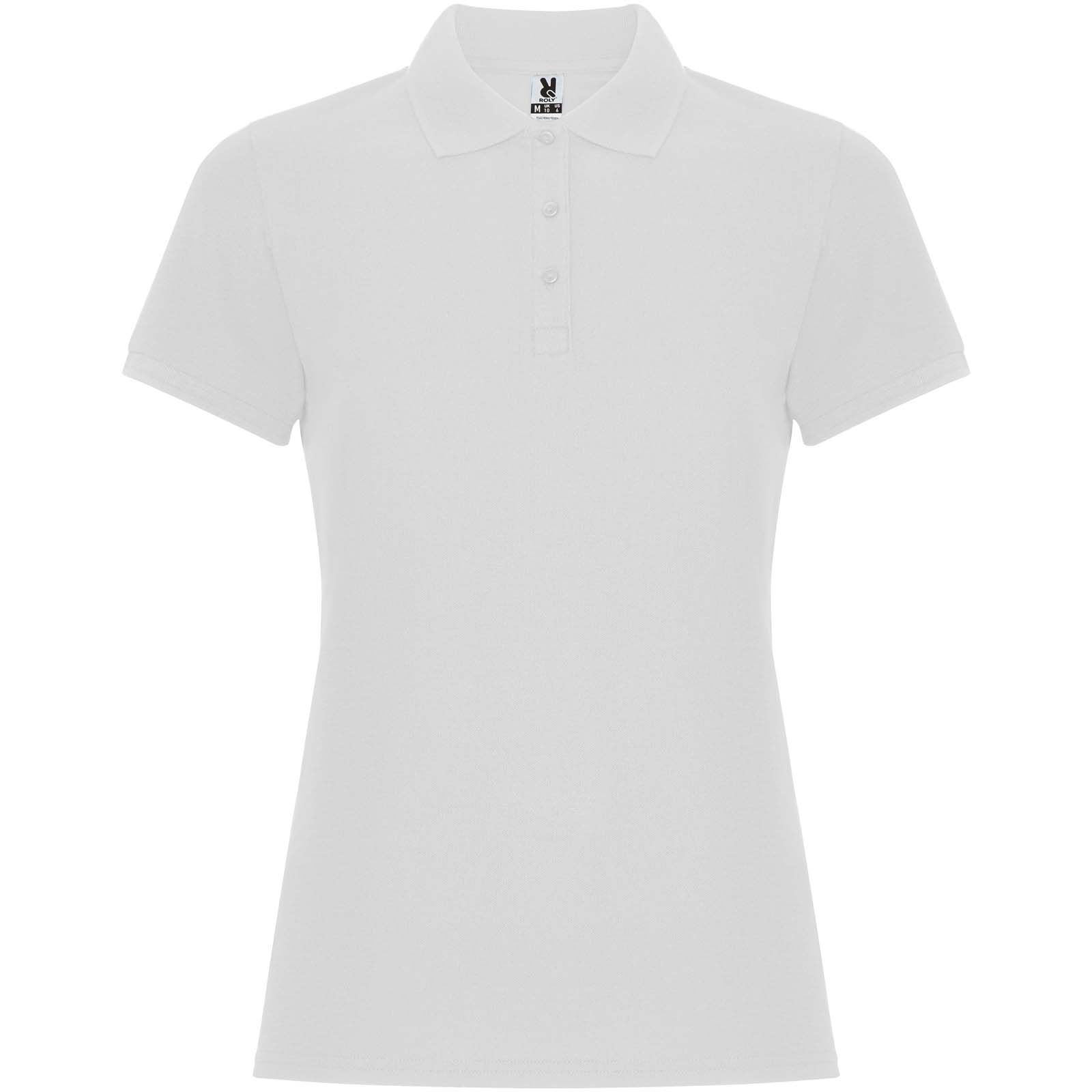 Pegaso Premium koszulka damska polo z krótkim rękawem P099705C biały