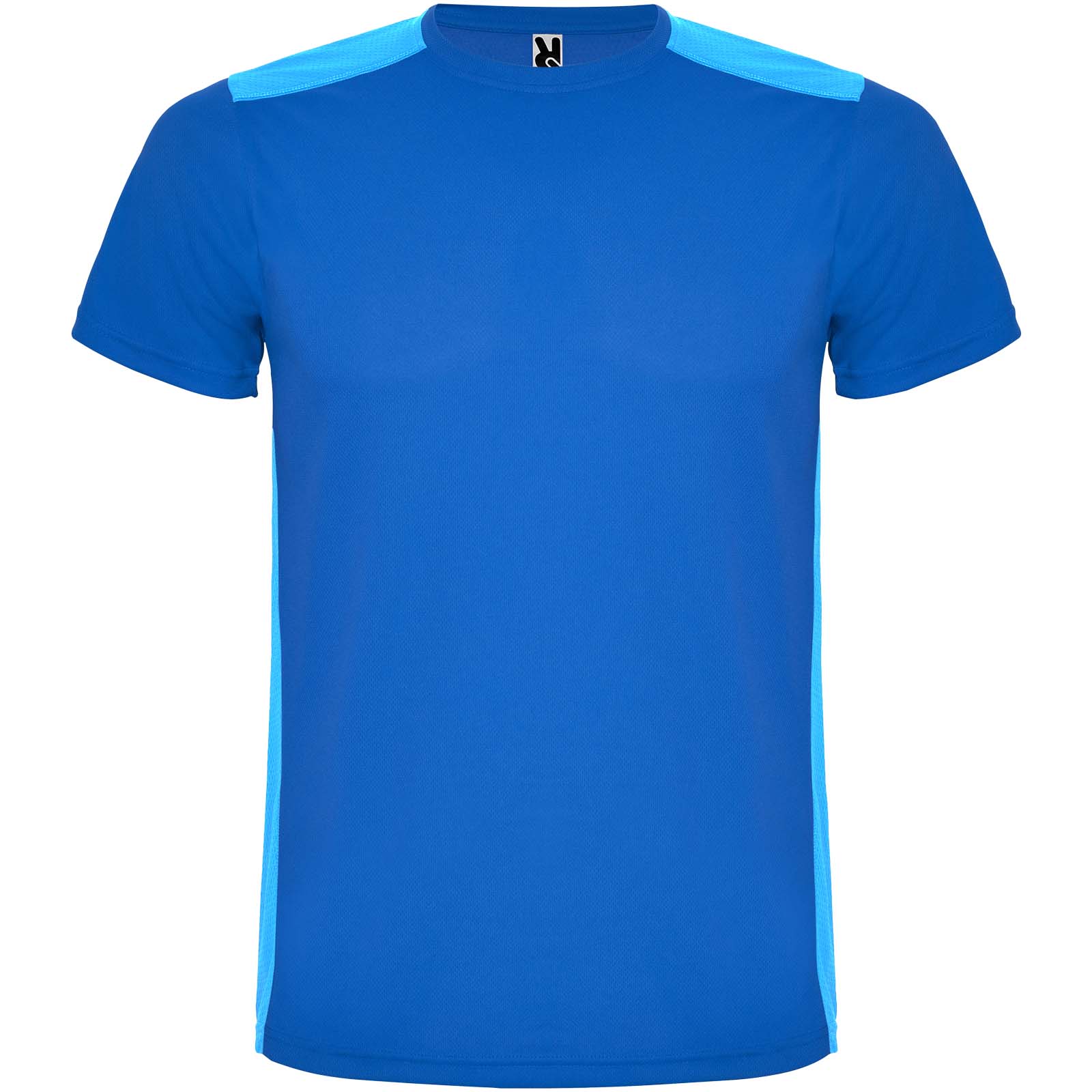 Detroit sportowa koszulka unisex z krótkim rękawem P082439C błękit królewski / light royal