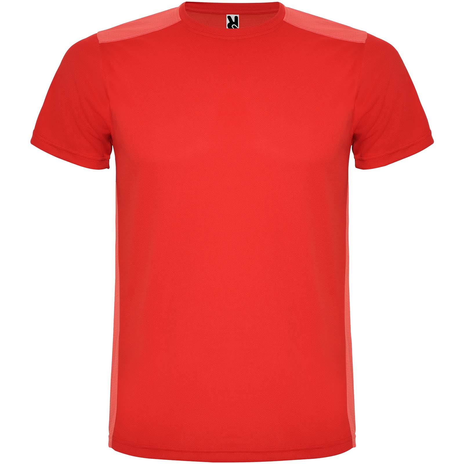 Detroit sportowa koszulka unisex z krótkim rękawem P082439C czerwony