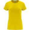 Capri koszulka damska z krótkim rękawem P078545C żółty
