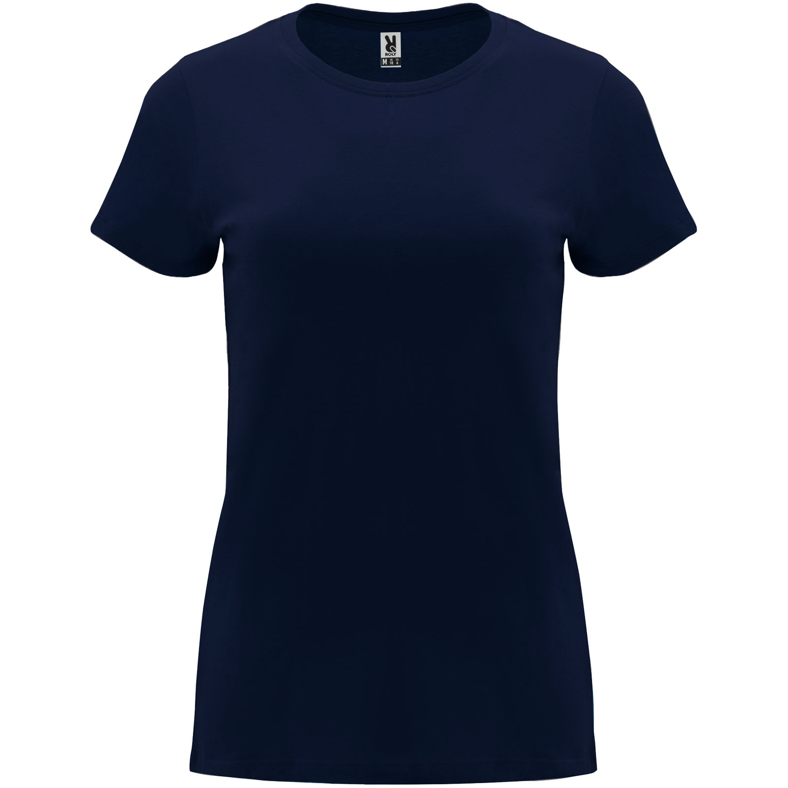 Capri koszulka damska z krótkim rękawem P078545C navy blue