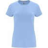 Capri koszulka damska z krótkim rękawem P078545C błękitny