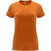 Capri koszulka damska z krótkim rękawem P078545C pomarańczowy
