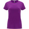 Capri koszulka damska z krótkim rękawem P078545C fioletowy