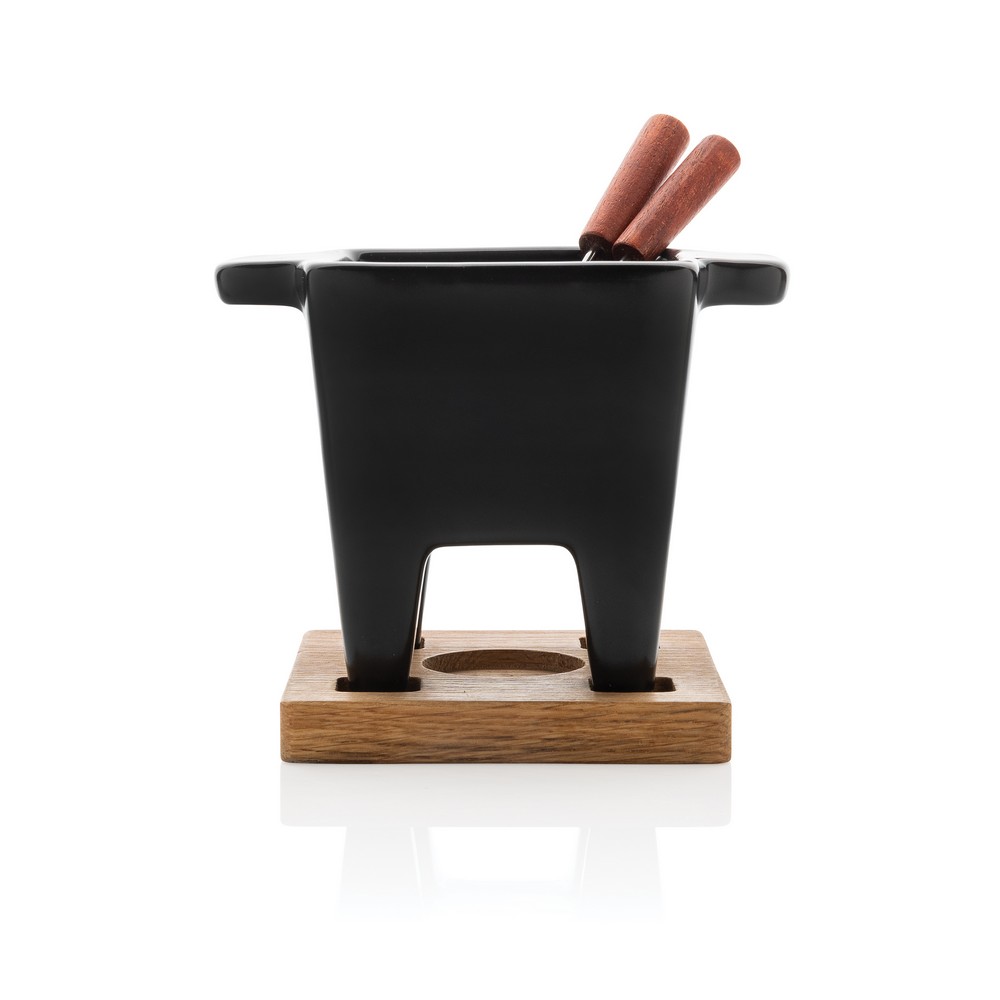Zestaw do serwowania fondue BOSKA Tapas Fondue Nero P104921X
