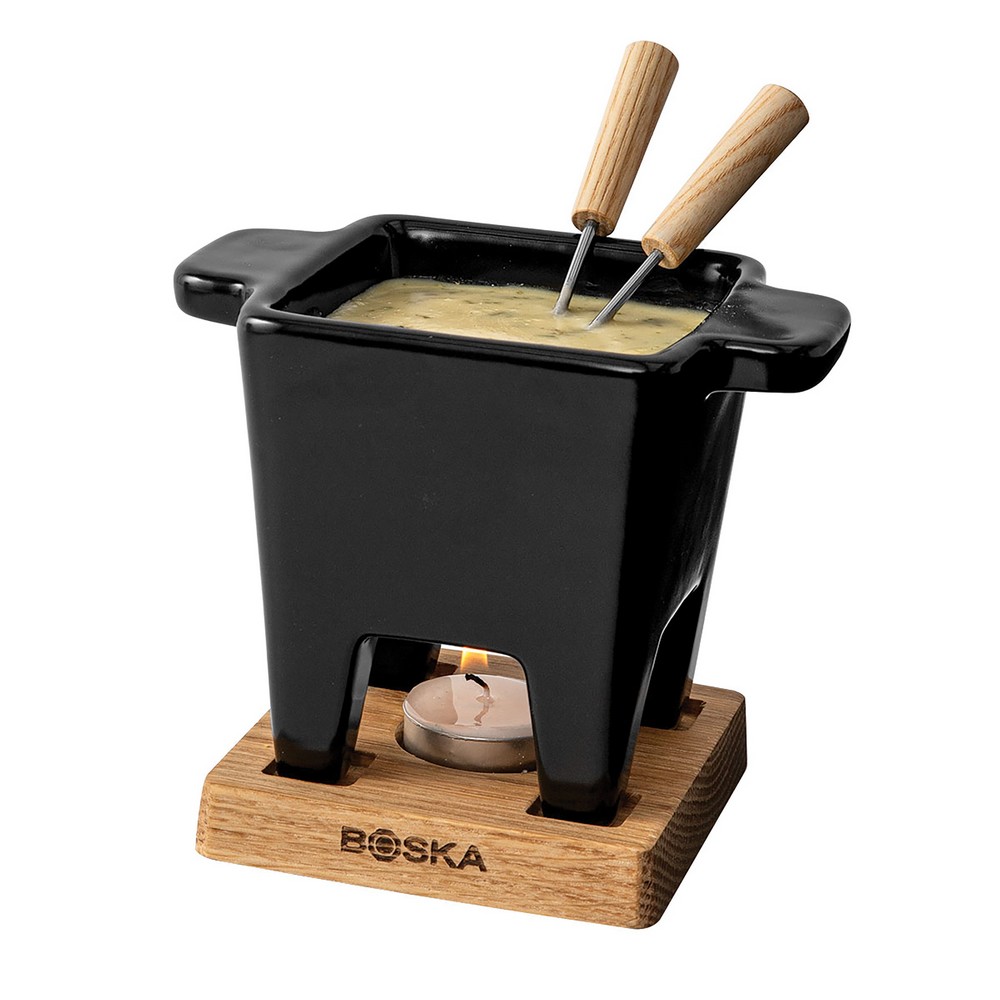 Zestaw do serwowania fondue BOSKA Tapas Fondue Nero P104921X