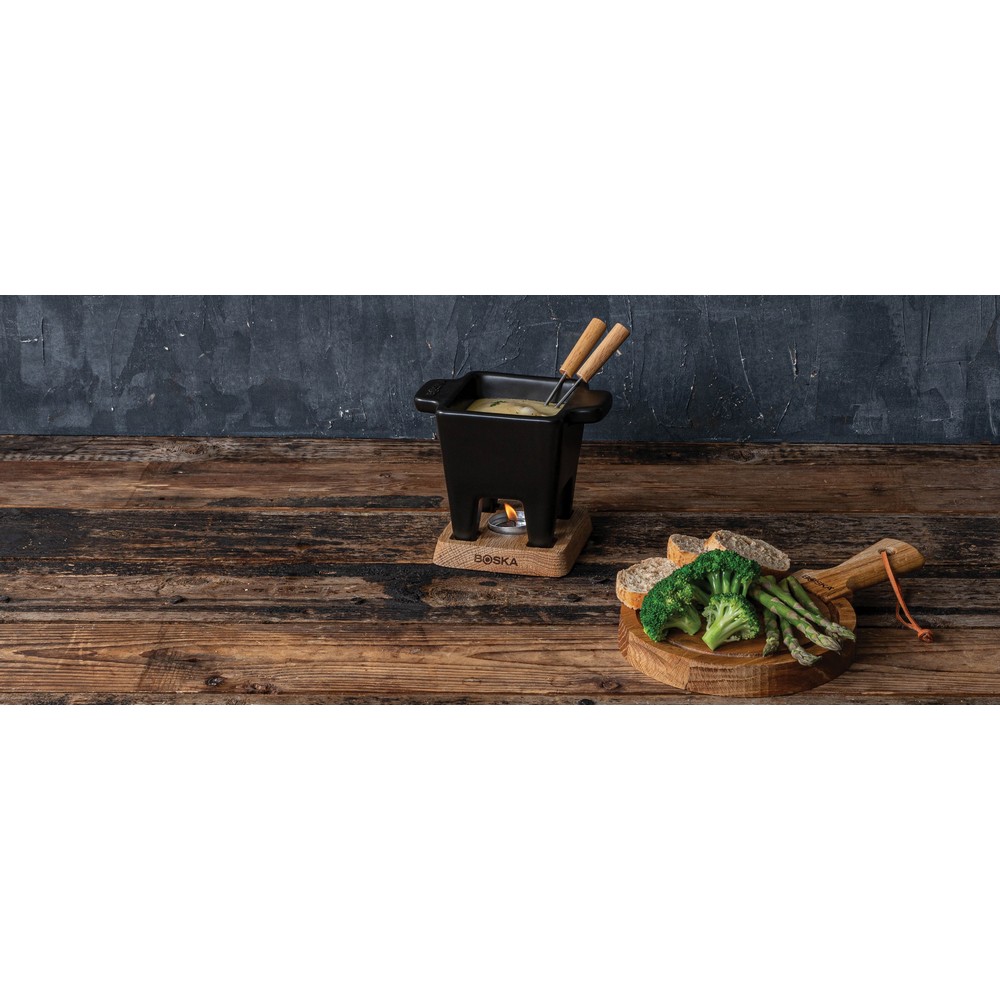 Zestaw do serwowania fondue BOSKA Tapas Fondue Nero P104921X