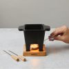 Zestaw do serwowania fondue BOSKA Tapas Fondue Nero P104921X