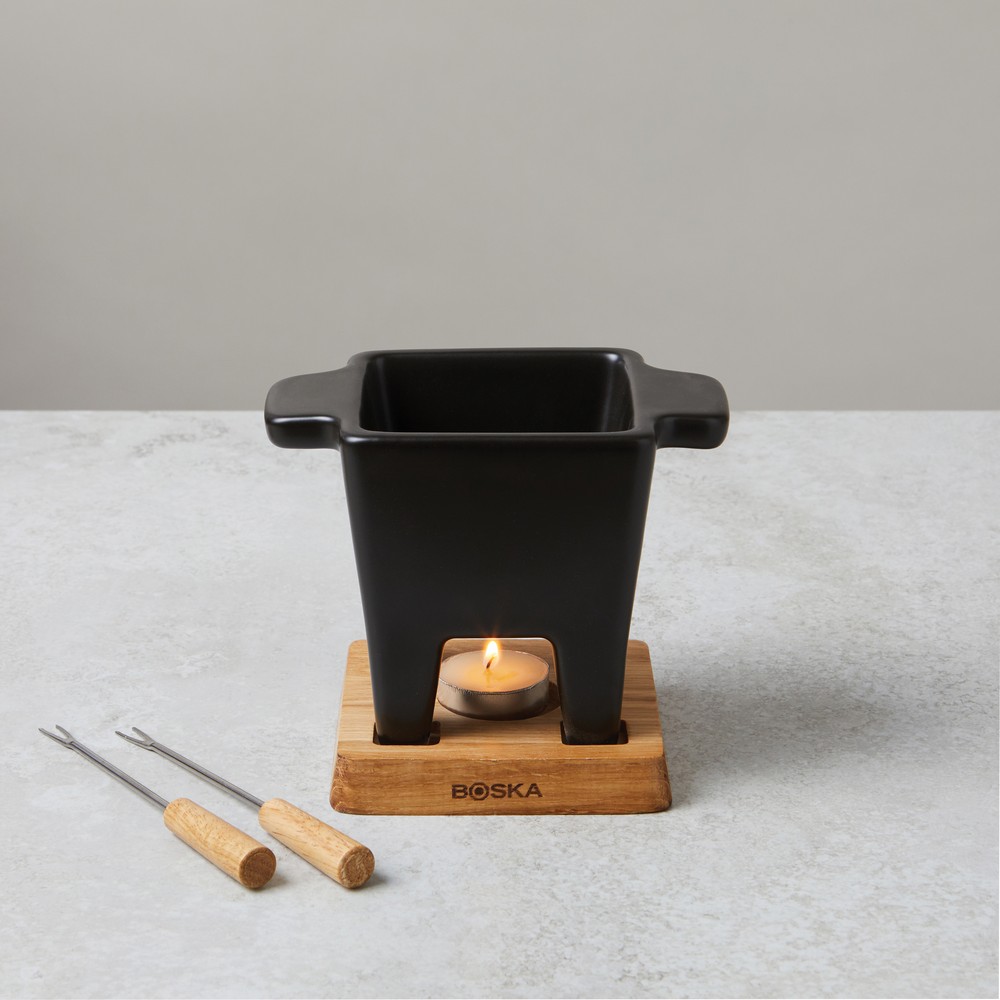 Zestaw do serwowania fondue BOSKA Tapas Fondue Nero P104921X