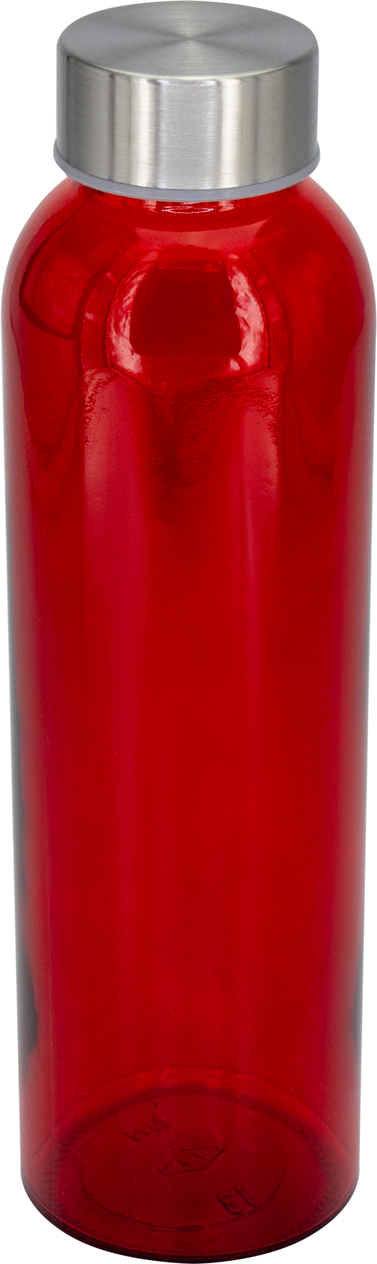 Butelka szklana 500 ml P086512K czerwony