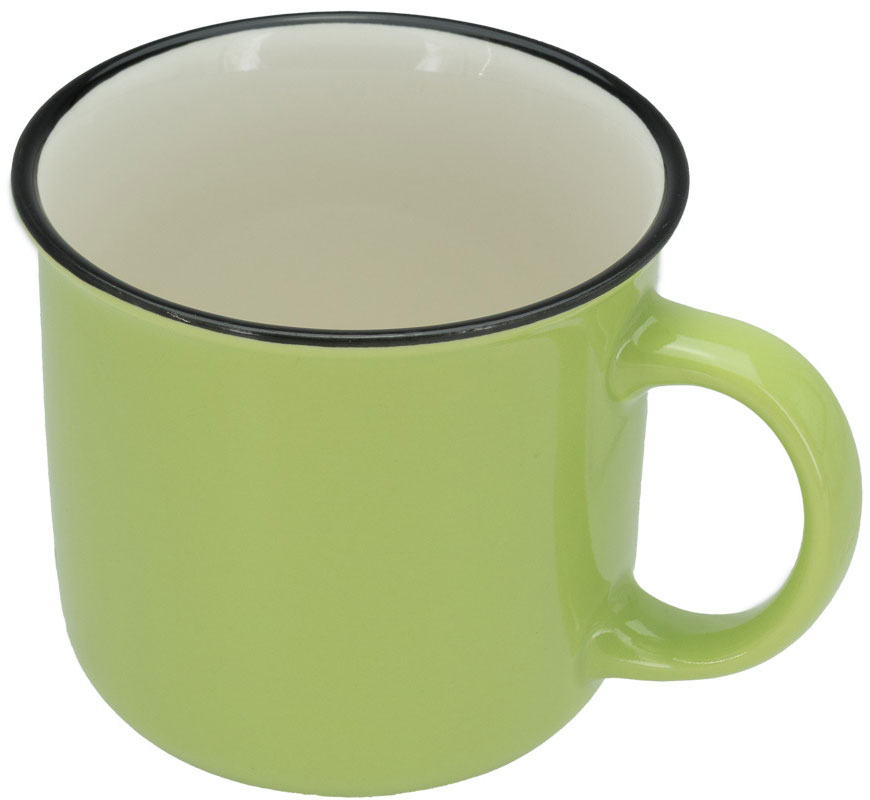 Kubek ceramiczny 350 ml P085369K zielony