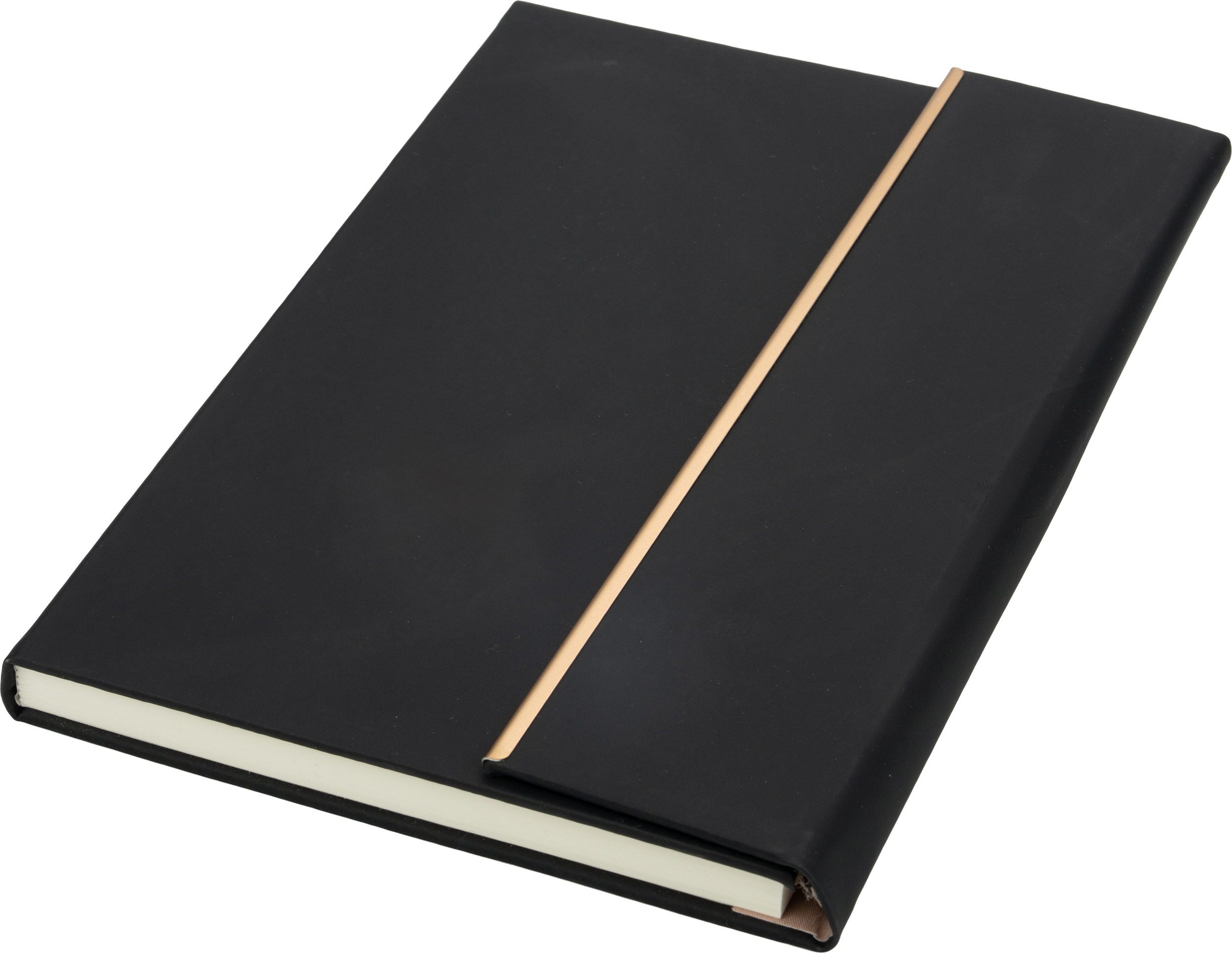 Zestaw notatnik A5 w linie i długopis CrisMa ze skóry z recyklingu MAGGIE P101849K MC-24763-W