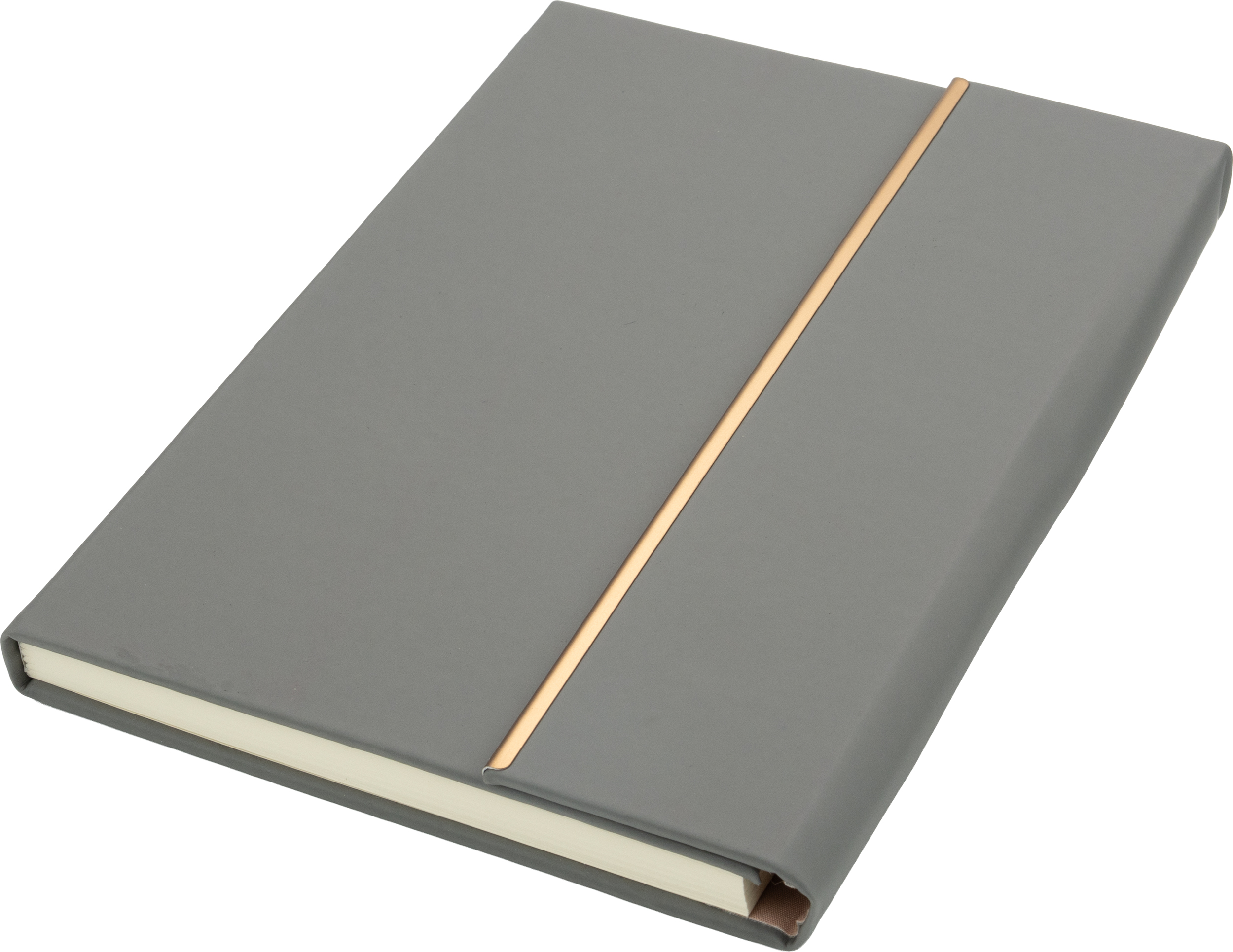 Zestaw notes A5 w linie i długopis CrisMa P101849K ciemnoszary