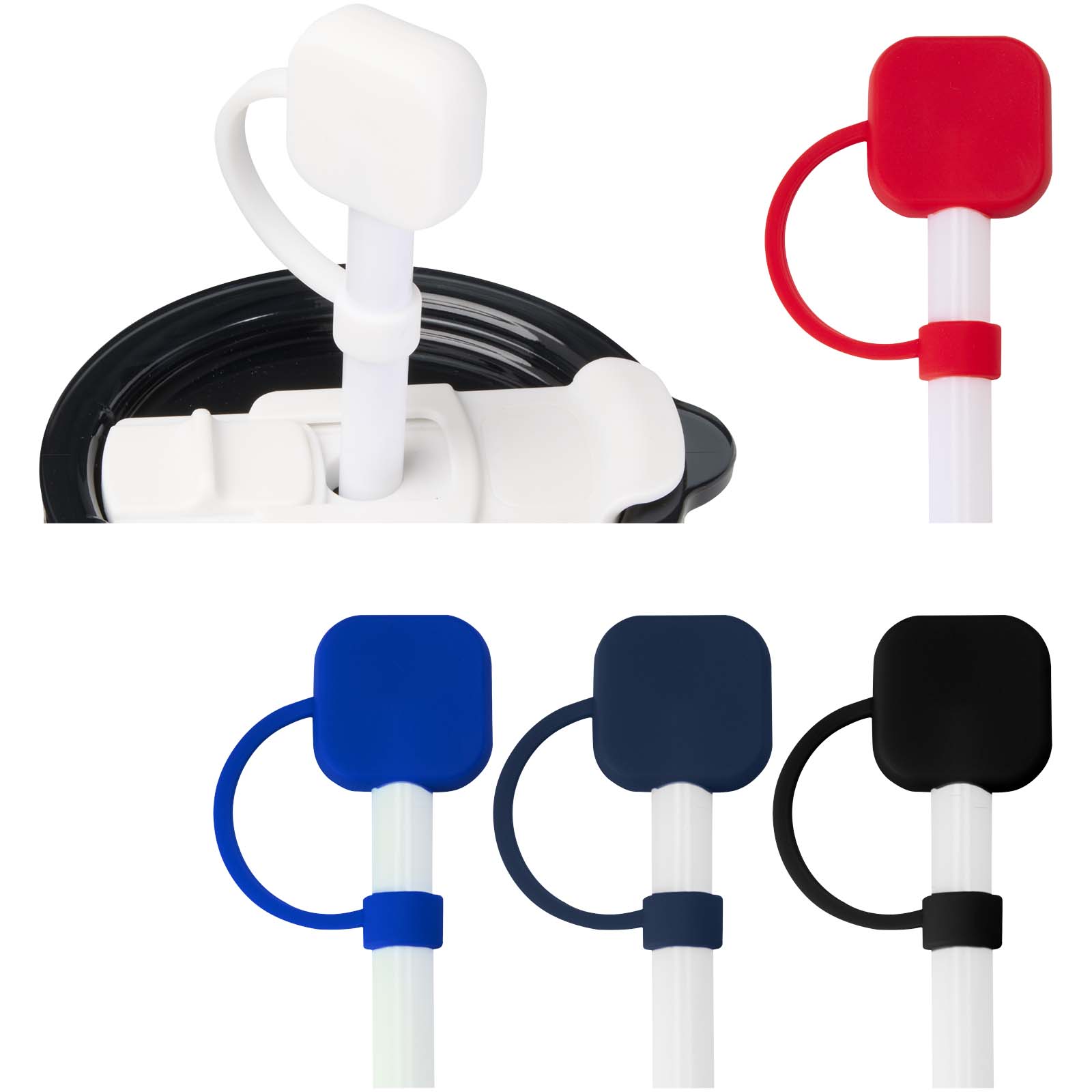 Sip silikonowa osłona słomki  P121326C PFC-100875-W