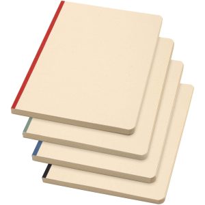 Liliana notatnik A5 z trzciny cukrowej z miękką okładką z RPET P121294C PFC-106125-W Liliana notatnik A5 z trzciny cukrowej z miękką okładką z RPET P121294C PFC-106125-W