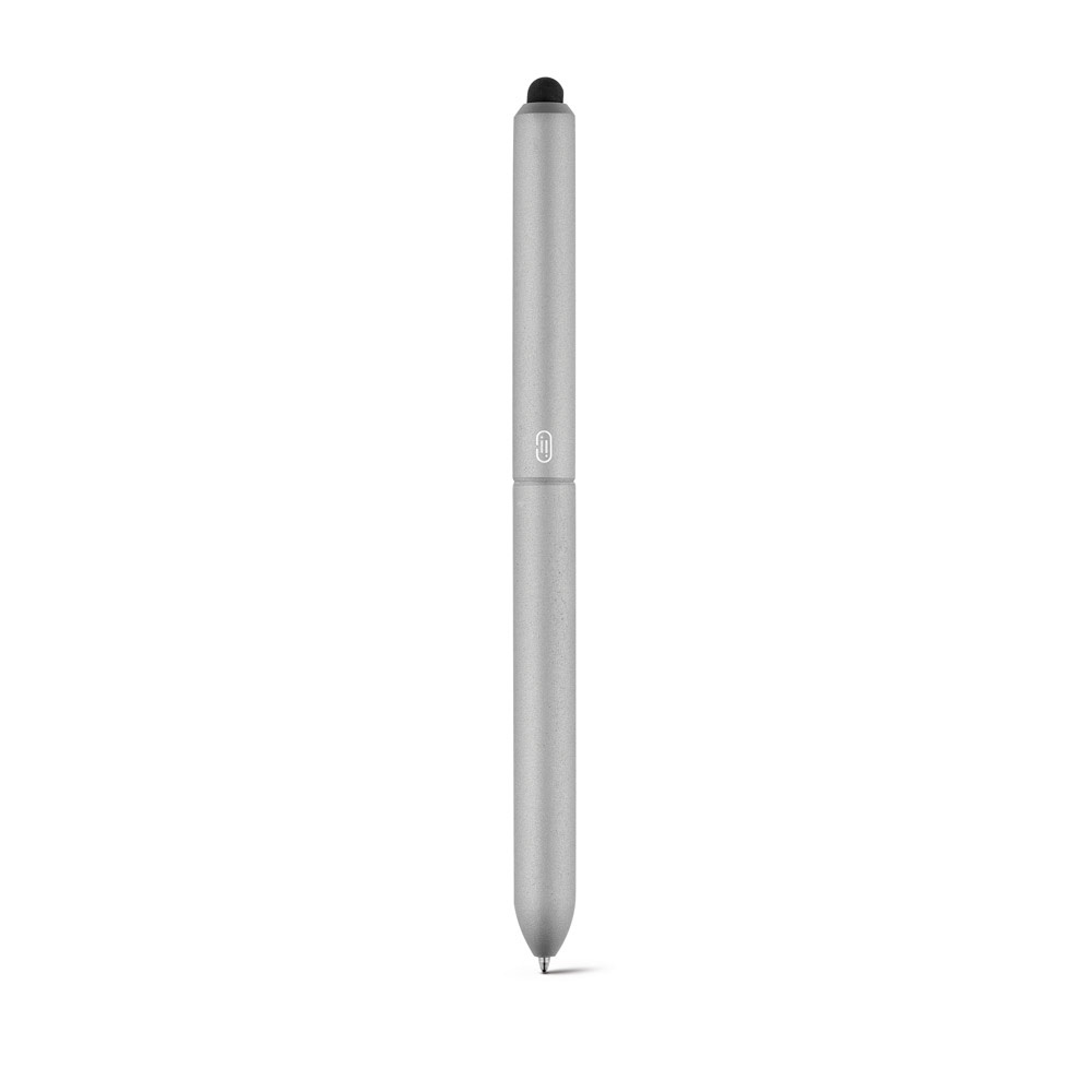 11152. Długopis z końcówką dotykową, aluminium P109175S satynowy srebrny 11152. Długopis z końcówką dotykową, aluminium P109175S satynowy srebrny