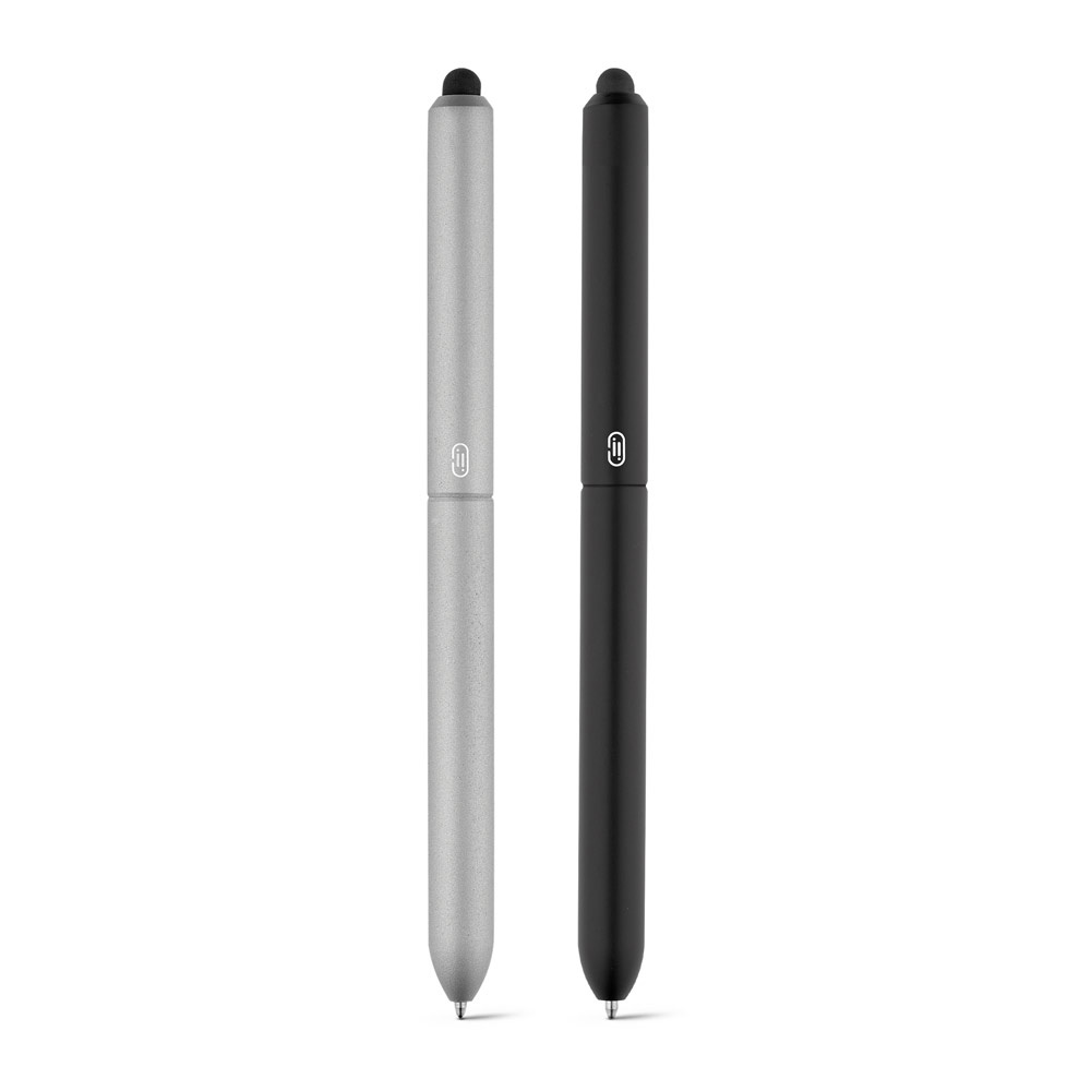 11152. Długopis z końcówką dotykową, aluminium P109175S ST-11152-W 11152. Długopis z końcówką dotykową, aluminium P109175S ST-11152-W