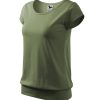 Koszulka damska City P023999F khaki