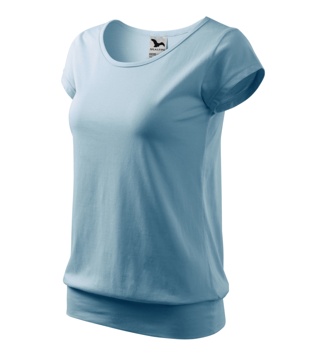 Koszulka damska City P023999F błękitny