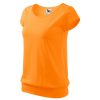 Koszulka damska City P023999F mandarynkowy