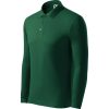 Koszulka polo męska Pique Polo LS P027431F dark green