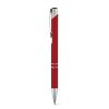 BETA BK. Aluminiowy długopis z klipsem P035278S czerwony