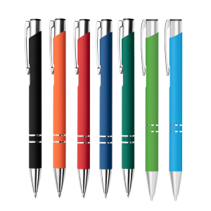 Długopis COSMO RUBBER GR-CR-W