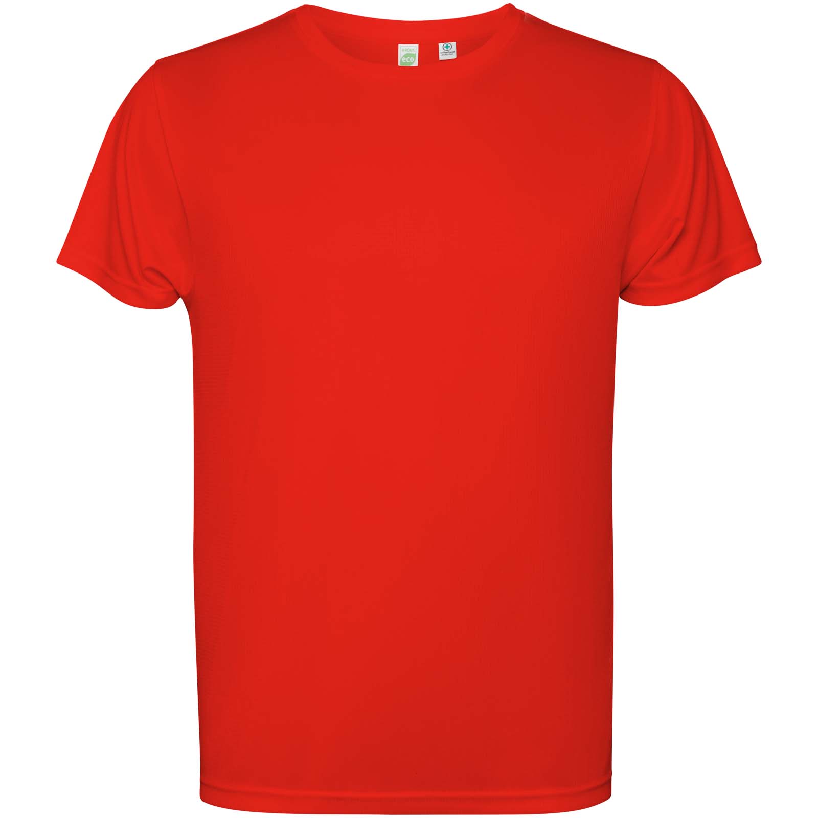 Estoril short sleeve kids t-shirt P100098C czerwony