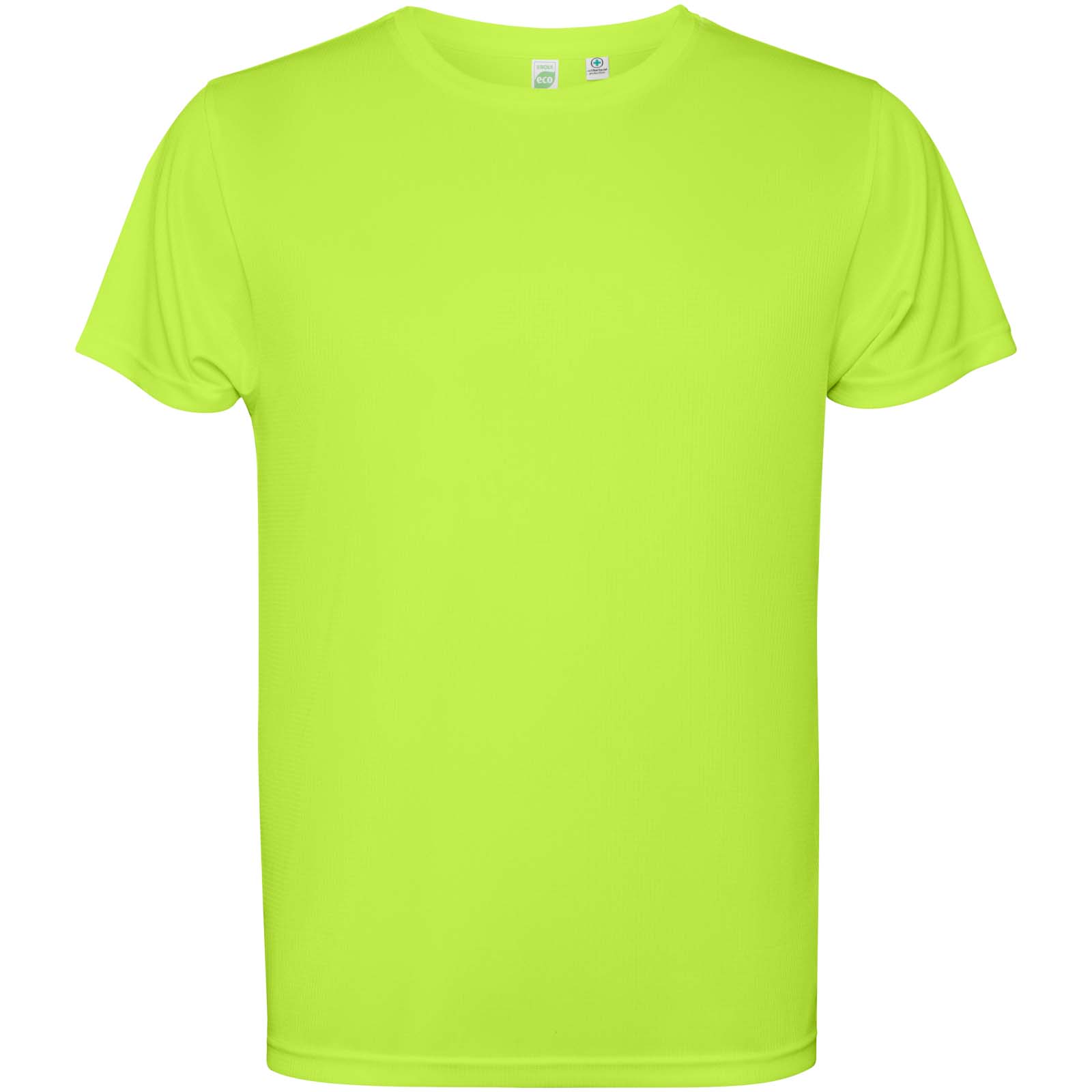 Estoril short sleeve kids t-shirt P100098C fluor green