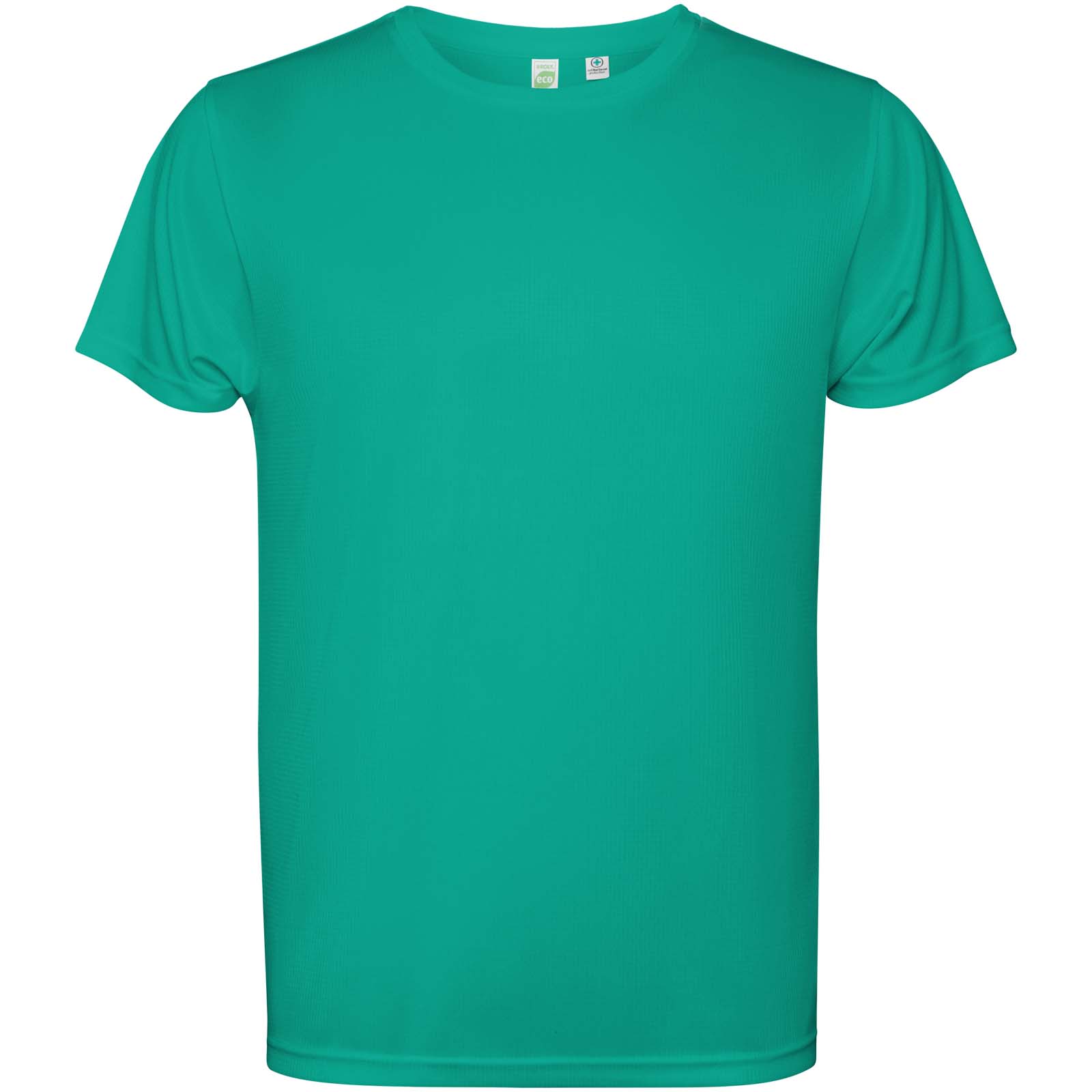 Estoril short sleeve kids t-shirt P100098C zielony jadeitowy