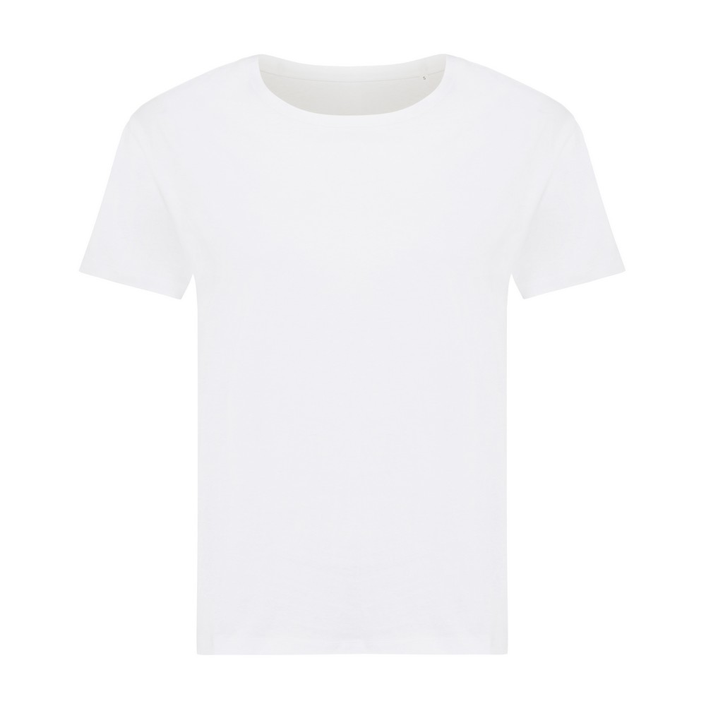 Damska koszulka Iqoniq Yala, bawełna z recyklingu P054828X white