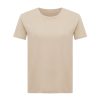 Damska koszulka Iqoniq Yala, bawełna z recyklingu P054828X beżowy