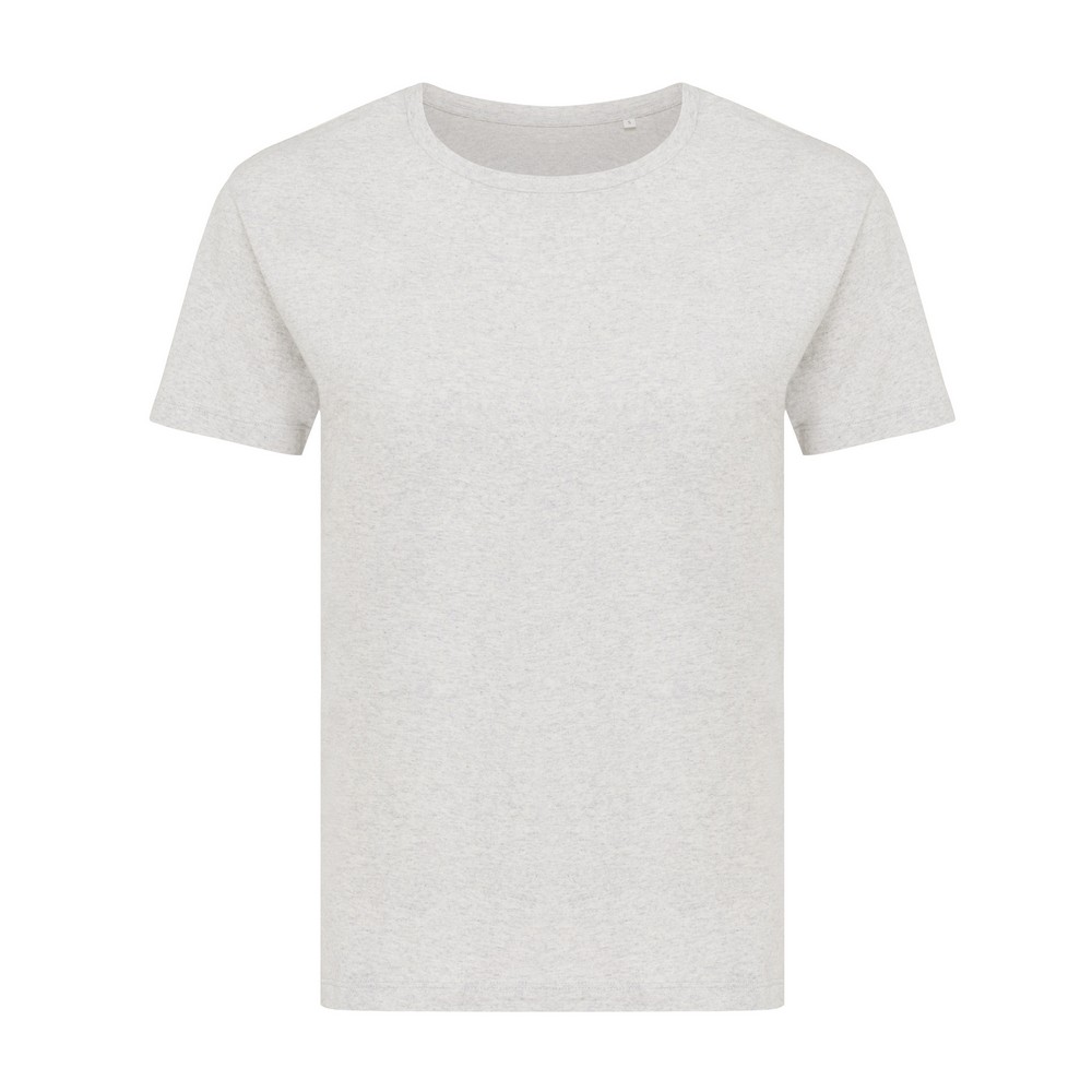 Damska koszulka Iqoniq Yala, bawełna z recyklingu P054828X light heather grey