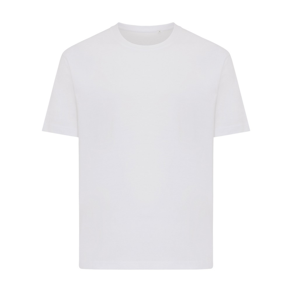 Koszulka z bawełny z recyklingu Iqoniq Teide P063932X recycled white