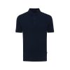 Koszulka polo z bawełny z recyklingu Iqoniq Yosemite P047461X navy