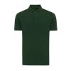 Koszulka polo z bawełny z recyklingu Iqoniq Yosemite P047461X forest green