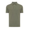Koszulka polo z bawełny z recyklingu Iqoniq Yosemite P047461X heather green